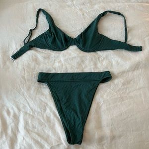 Abercrombie high leg bikini